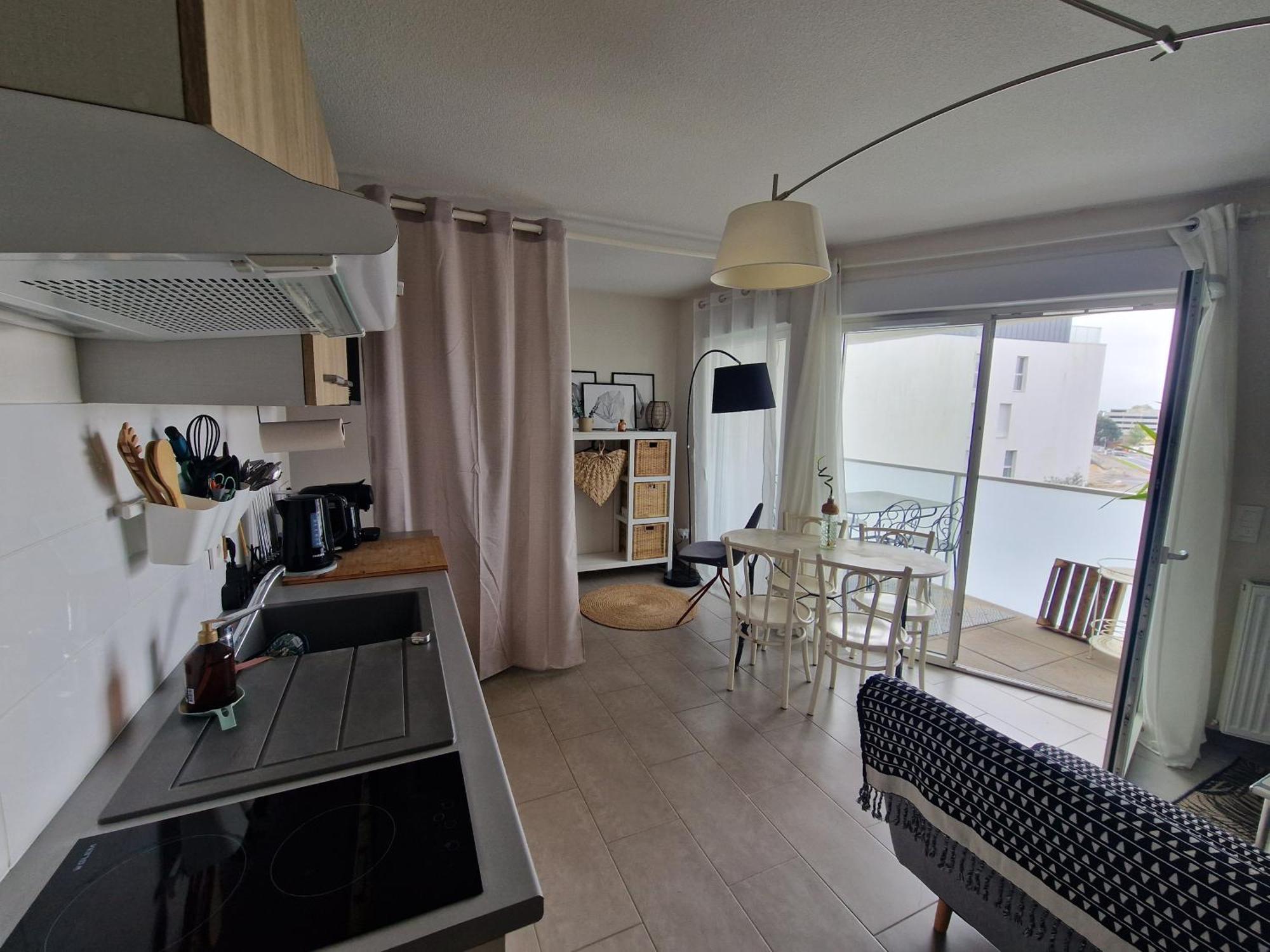 Ambre Appart-Wifi-Terrasse-Parking-Terrasse-2 Couchages La Rochelle  Ngoại thất bức ảnh
